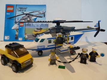 Lego City Police 3658 Police Helicopter, Ophalen of Verzenden, Zo goed als nieuw, Complete set, Lego