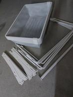 Boaxel ijzer manden van ikea 5 stuks+hangbaar, Ophalen