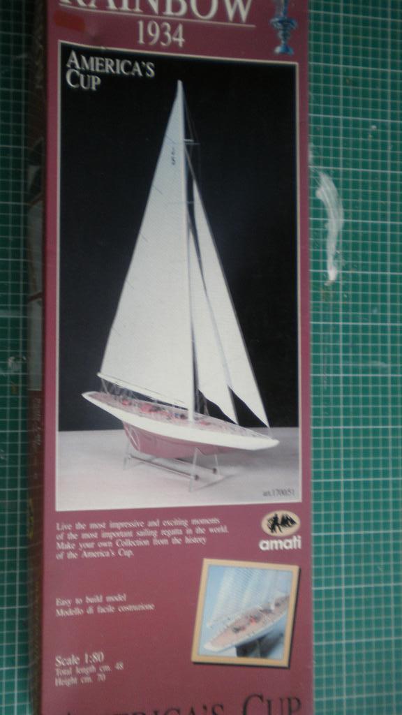 Rainbow 1934, Hobby en Vrije tijd, Modelbouw | Boten en Schepen, Nieuw, 1:50 tot 1:200, Ophalen of Verzenden