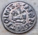 Kruistochten / Denier 1294-1313 Philip of Taranto, Ophalen of Verzenden, Overige landen, Losse munt, Zilver