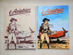 L'Aviatrice T1 kleur EO + TL B/W Beperkte oplage van 1450 ex, Gelezen, Meerdere stripboeken, Verzenden, Borgers/Walthéry/Di Sano
