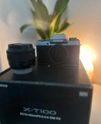 Fujifilm X-T100 + 15-45mm lens, Ophalen of Verzenden, Zo goed als nieuw