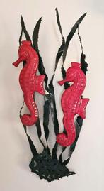 2 zeepaardjes op ijzeren smeedwerk - lees info aub, Ophalen