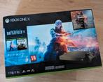 Xbox One X Gold Rush Special Edition 1 To Battlefield V, Games en Spelcomputers, Spelcomputers | Xbox One, Ophalen, Zo goed als nieuw