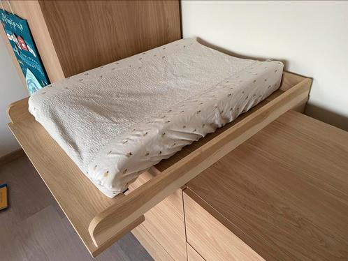 Verlengstuk commode verzorgingskussen Bopita Paris eik, Kinderen en Baby's, Kinderkamer | Commodes en Kasten, Zo goed als nieuw