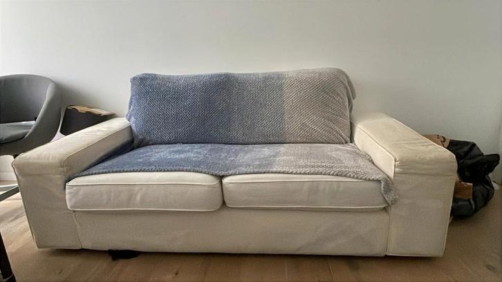 Mooie zetelbank, Huis en Inrichting, Zetels | Zetels, Zo goed als nieuw, Rechte bank, Driepersoons, Ophalen