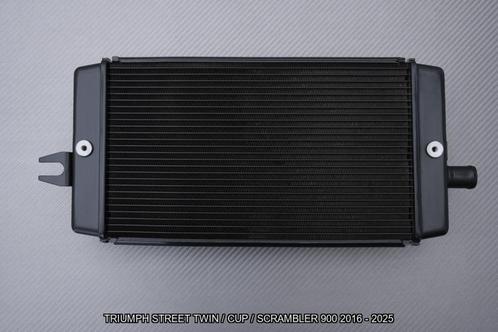 Radiateur AVDB TRIUMPH STREET TWIN CUP SCRAMBLER 2016 - 2025, Motoren, Accessoires | Overige, Nieuw, Ophalen of Verzenden