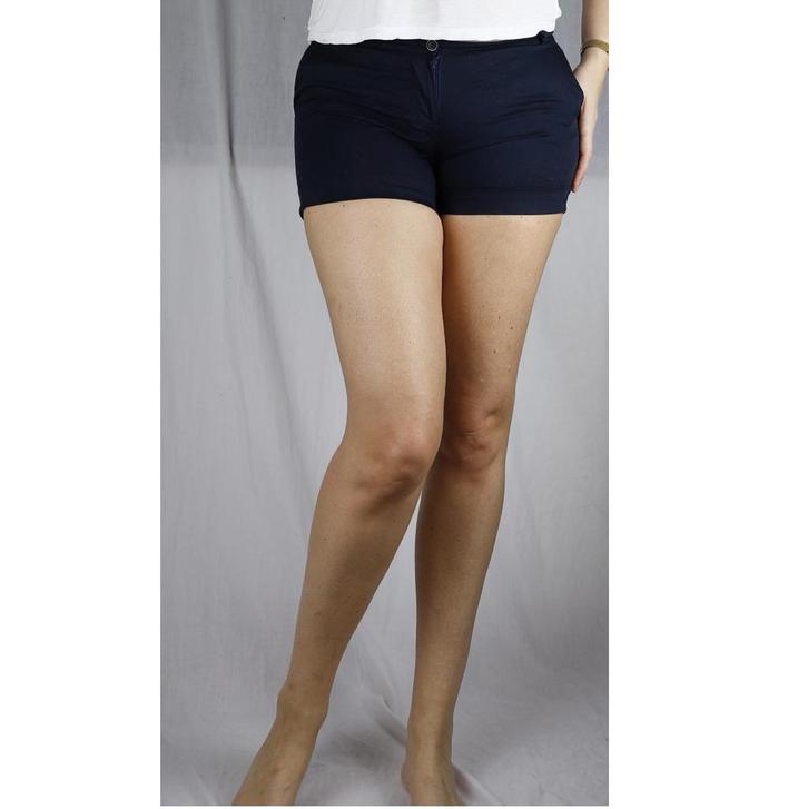 Donkerblauwe short van Moggy's - Maat 38-40, Vêtements | Femmes, Culottes & Pantalons, Taille 38/40 (M), Bleu, Envoi