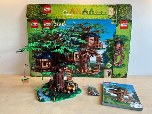Lego Ideas 21318 Boomhut, Kinderen en Baby's, Speelgoed | Duplo en Lego, Zo goed als nieuw, Lego, Complete set, Ophalen of Verzenden