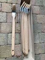 Doos met 12 schilderborstels er in., Doe-het-zelf en Bouw, Schildersmaterialen, Ophalen, Nieuw, Kwast