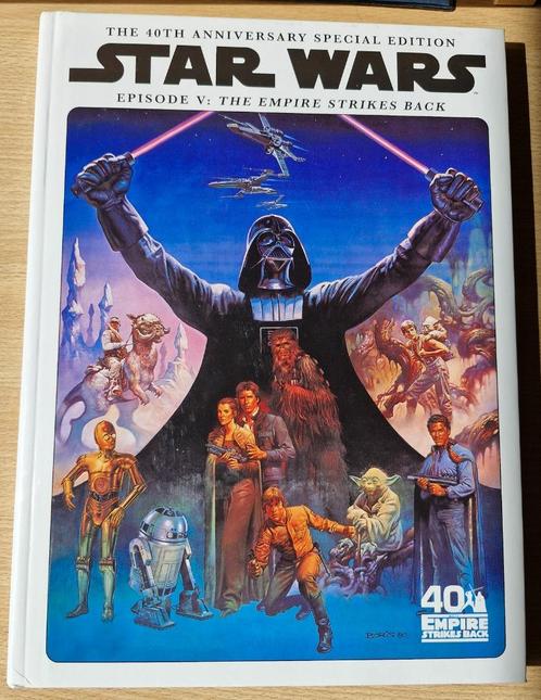 Luxe boek Star Wars/ 40th anniversary empire strikes back, Collections, Star Wars, Neuf, Livre, Poster ou Affiche, Enlèvement ou Envoi