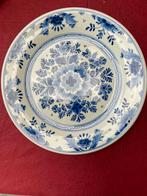 Assiette bleue de Delft, Antiquités & Art, Enlèvement ou Envoi
