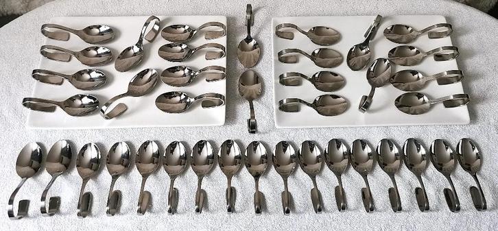 Inox 18/10 Amuselepels, Maison & Meubles, Cuisine | Couverts, Comme neuf, Couverts en vrac, Inox ou Chrome, Enlèvement ou Envoi