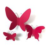 Vlinders als muurdecoratie, Ophalen of Verzenden, Zo goed als nieuw, Wanddecoratie