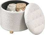 Pouf de rangement | LIVRAISON GRATUITE, Maison & Meubles, -, Autres couleurs, -, HOMCOM