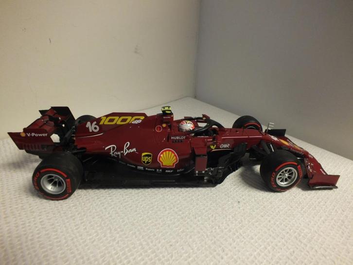 FERRARI SF1000 BBR TUSCANY 2020 LECLERC 1/18, Hobby en Vrije tijd, Modelauto's | 1:18, Gebruikt, Auto, Overige merken, Ophalen of Verzenden