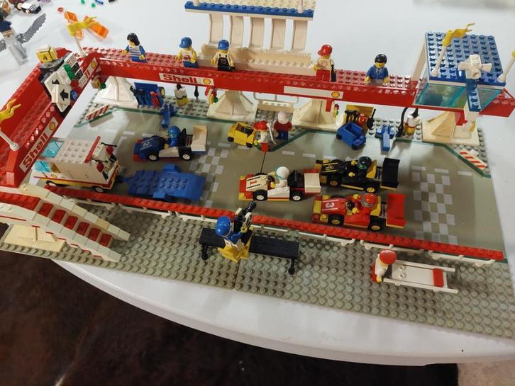 Lego 6395 – Racecircuit, Kinderen en Baby's, Speelgoed | Duplo en Lego, Gebruikt, Lego, Complete set, Ophalen of Verzenden