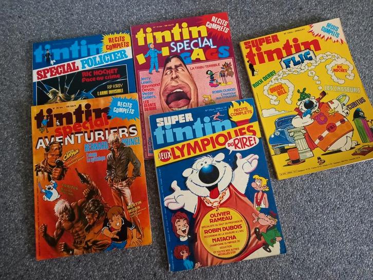 5 „SPECIALE” albums uit de krant Kuifje, Boeken, Stripverhalen, Zo goed als nieuw, Ophalen