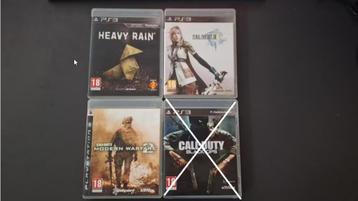 PS3 game bundel - Heavy Rain, Final Fantasy 13 beschikbaar voor biedingen