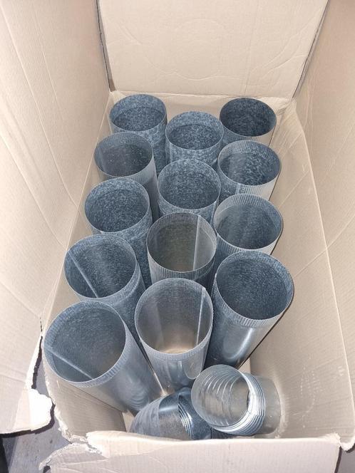 Gegalvaniseerde buizen 180mm diameter, Doe-het-zelf en Bouw, Buizen en Afvoer, Nieuw, Overige typen, Overige materialen, Minder dan 2 meter