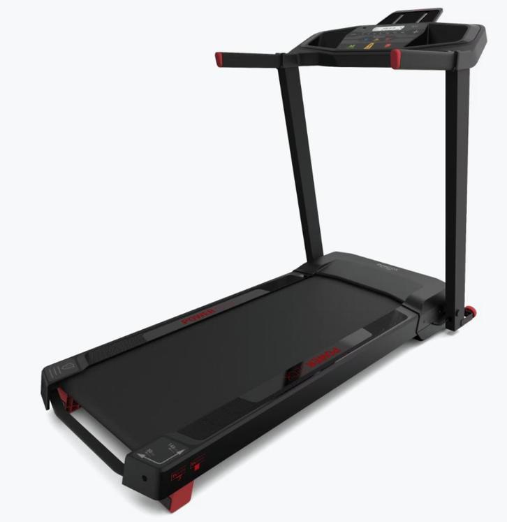 Loopband Domyos RUN100E, Sport en Fitness, Fitnessapparatuur, Zo goed als nieuw, Loopband, Metaal, Ophalen