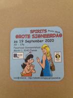 Bierviltje spirits grote signeerdag, Ophalen of Verzenden, Nieuw