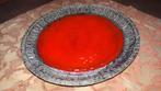 Plat/bol en céramique rouge de Jan van Erp - 1960, Enlèvement ou Envoi