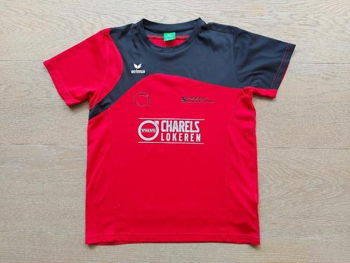 Lokerse Badmintonclub shirt ERIMA // Maat 164 (13-14 jaar), Sport en Fitness, Badminton, Zo goed als nieuw, Kleding, Ophalen of Verzenden