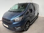 Ford Transit Custom 320 L2 Trend (bj 2023), Stof, Blauw, Bedrijf, 232 g/km