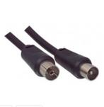 COAX Kabel Rechte Pluggen Male - Female 150 cm, Ophalen of Verzenden, Gebruikt