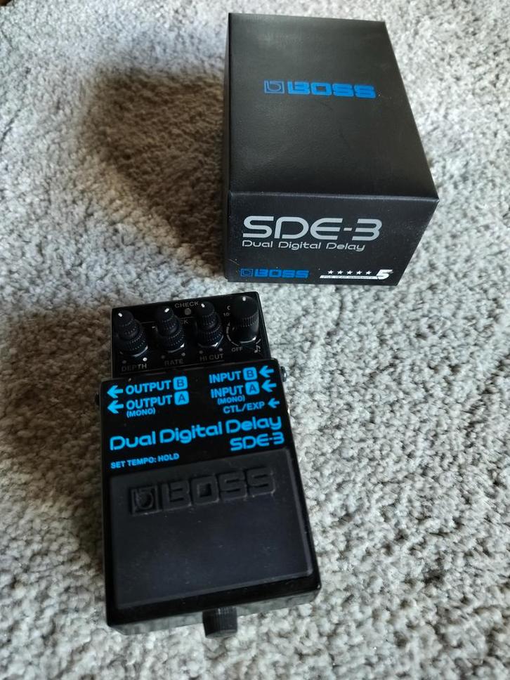 Boss SDE -3 dual digital delay, Musique & Instruments, Effets, Neuf, Delay ou Écho, Enlèvement ou Envoi