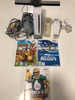 Wii-console met games en controller, Games en Spelcomputers, Ophalen, Nieuw, Met 2 controllers, Met games