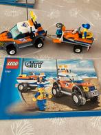 Lego 7737 coast guard 4WD en jet scooter, Kinderen en Baby's, Speelgoed | Duplo en Lego, Ophalen of Verzenden, Gebruikt, Complete set