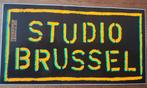 Grote sticker Studio Brussel ., Verzenden, Zo goed als nieuw, Sticker