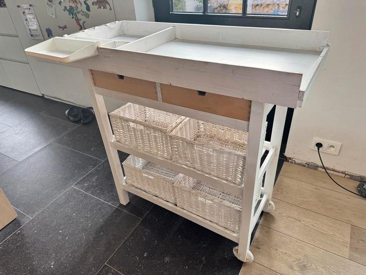 Ververstafel baby L100xB45xH97 cm, Kinderen en Baby's, Kinderkamer | Commodes en Kasten, Gebruikt, 90 tot 105 cm, Ophalen