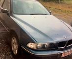 BMW 520i, Achterwielaandrijving, Zwart, Leder, Handgeschakeld