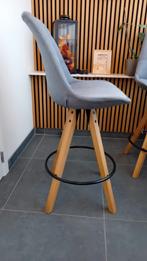 3 barkrukken + 1 onderstel, 4 tabourets, Enlèvement, Comme neuf, Bois