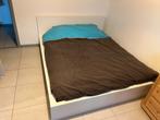 Lit IKEA MALM 160x200, Scandinavisch, Comme neuf, Enlèvement, 180 cm