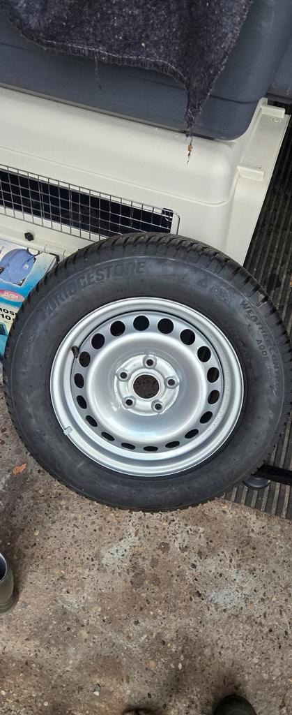 Autoband op velg, nieuw!, Autos : Divers, Remorques Pièces, Enlèvement