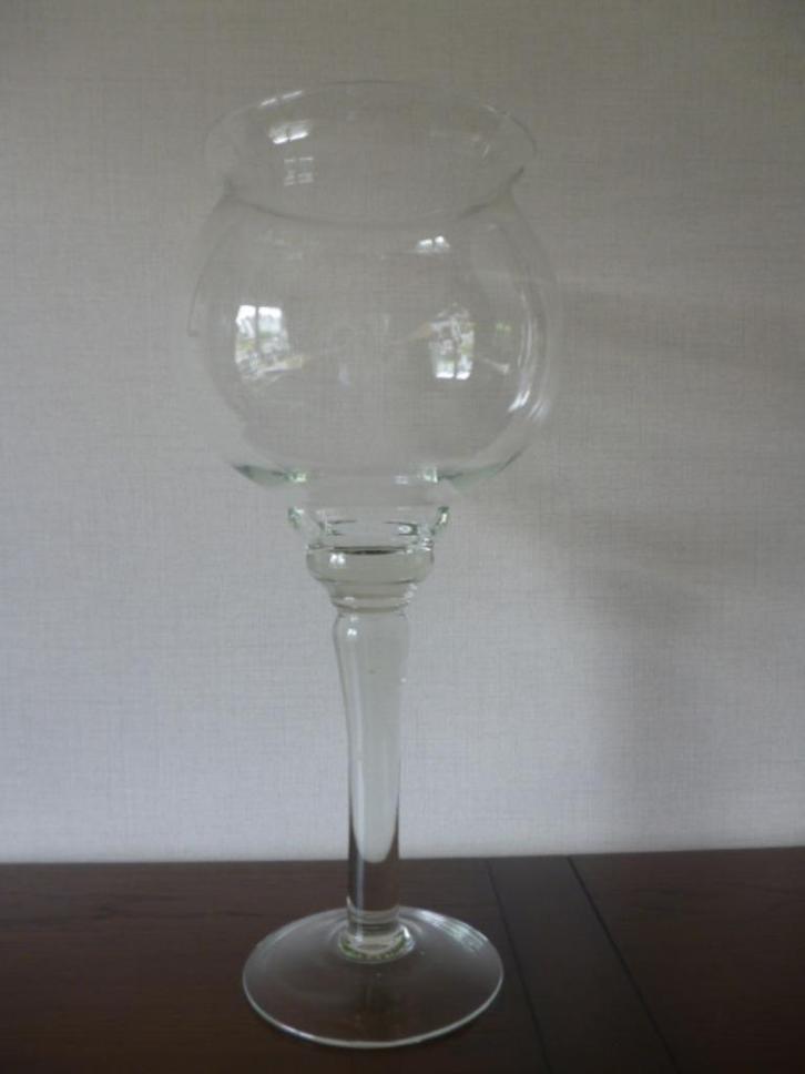 Groot, decoratief sierglas, kan gebruikt worden als vaas, Huis en Inrichting, Woonaccessoires | Vazen, Nieuw, 50 tot 75 cm, Glas