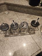 Set coctail glazen met rietjes, Ophalen, Gebruikt