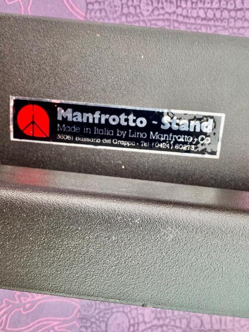 Manfrotto - statief: wandstatieven, Audio, Tv en Foto, Fotografie | Statieven en Balhoofden, Gebruikt, Driepoot, 175 cm of meer