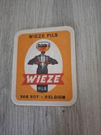 Bierviltje Wieze Pils Van Roy Belgium, Verzamelen, Ophalen of Verzenden, Zo goed als nieuw, Viltje(s), Overige merken