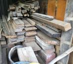 Gratis houten balken, Jardin & Terrasse, Poteaux, Poutres & Planches, Enlèvement, Utilisé, Poutres, 180 à 250 cm
