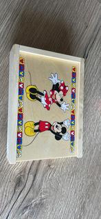 Houten domino Mickey en Minnie Mousse, Enlèvement, Comme neuf