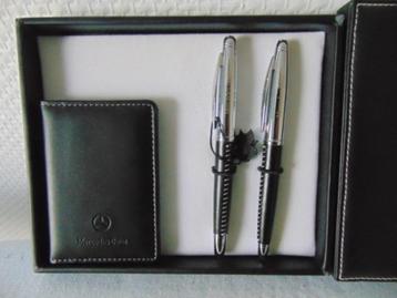 Mercedes-Benz Stylo en vulpen in lederen doos , nieuw !!! beschikbaar voor biedingen