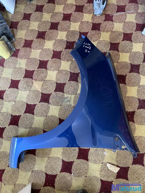 Renault Clio 3 linker voor scherm zijscherm blauw NV432, Auto-onderdelen, Carrosserie, Spatbord, Renault, Gebruikt, Ophalen of Verzenden