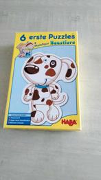 Haba 6 eerste puzzels - Huisdieren / speelgoed, Kinderen en Baby's, Ophalen of Verzenden, 10 tot 50 stukjes, Zo goed als nieuw