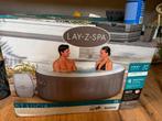 Lay-Z-Spa St Lucia incl accessoires, Tuin en Terras, Ophalen of Verzenden, Zo goed als nieuw, Grondzeil, Opblaasbaar