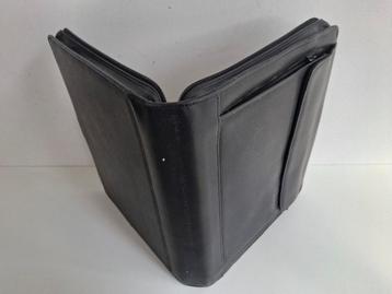 Luxe A4 Schrijfmap – Zwart Kunstleder beschikbaar voor biedingen